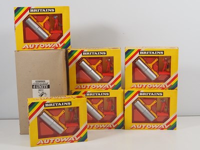 Lot 528 - A BRITAINS trade box containing x6 #9831...