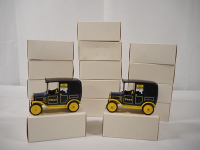 Lot 78 - A group of DINKY 115 United Biscuits Taxis -...