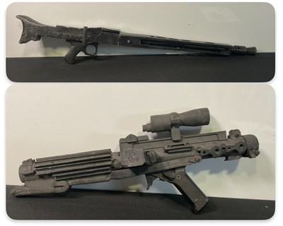 Lot 715 - A pair of custom built prop replica STAR WARS...