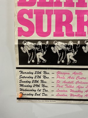 Lot 464 - THE JAM 1982 Concert poster for The Beat...