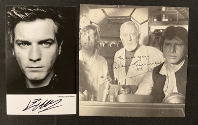 Lot 757 - JEDI KNIGHTS - A pair of STAR WARS actors'...