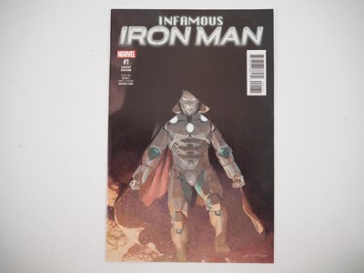 Lot 28 - INFAMOUS IRON MAN #1 1:25 VARIANT COVER (2016 -...