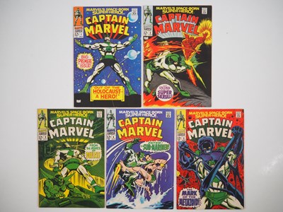 Lot 33 - CAPTAIN MARVEL #1 to 5 (5 in Lot) - (1968 -...