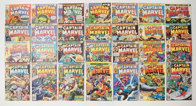 Lot 35 - CAPTAIN MARVEL #18-22, 24-26, 28-33, 38-44, 47,...