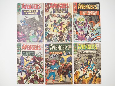 Lot 43 - AVENGERS #20, 24, 27, 32, 33, 36 (6 in Lot) -...