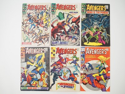 Lot 45 - AVENGERS #44, 46, 49, 51, 53, 59 (6 in Lot) -...