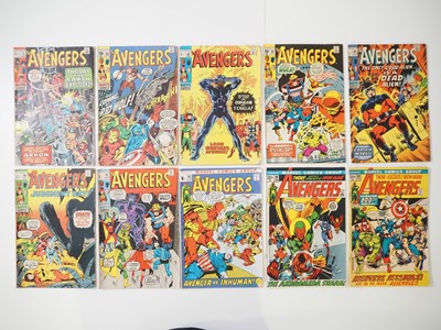 Lot 58 - AVENGERS #76, 80, 87, 88, 89, 90, 91, 95, 96,...