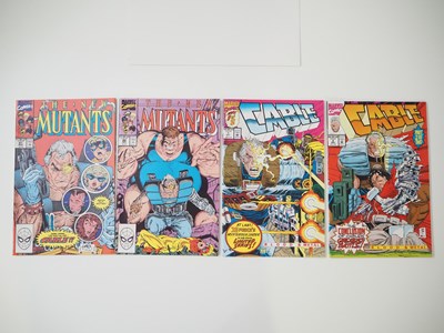 Lot 68 - NEW MUTANTS #87 & 88 + CABLE: BLOOD & METAL #1...