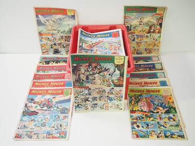 Lot 86 - MICKEY MOUSE WEEKLY - Huge unbroken 7 year run...