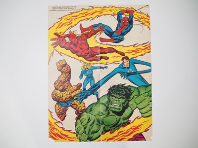 Lot 98 - MIGHTY WORLD OF MARVEL POSTER (1972 - MARVEL...