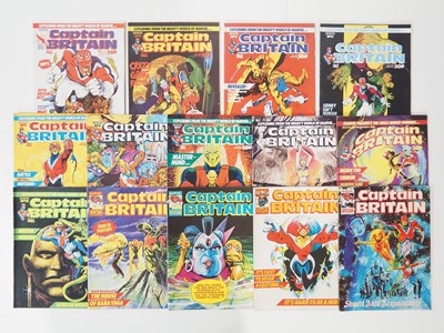 Lot 105 - CAPTAIN BRITAIN VOL.2 #1 to 14 (14 in Lot) -...