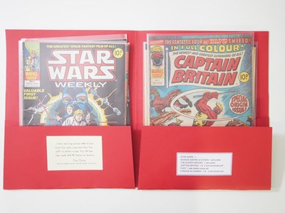 Lot 106 - MARVEL UK FIRST ISSUE FILE COPIES - FILE 1 -...