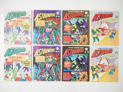 Lot 129 - ASTOUNDING STORIES #93, 94, 95, 96 PRICE...