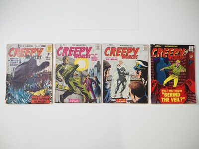 Lot 135 - CREEPY WORLDS #1, 2, 3, 4 (4 in Lot) - (1962 -...
