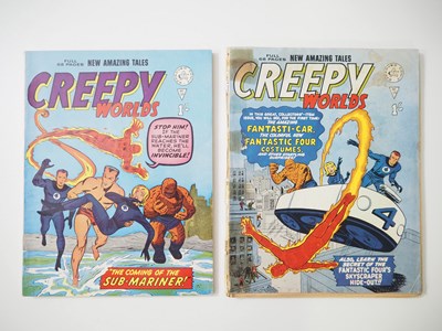 Lot 138 - CREEPY WORLDS #34 & 35 (2 in Lot) - (ALAN...