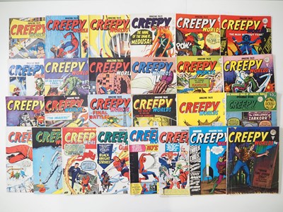 Lot 141 - CREEPY WORLDS #109-124, 126-135 (26 in Lot) -...