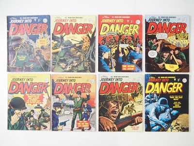 Lot 147 - JOURNEY INTO DANGER #1 to 8 (8 in Lot) - (1965...