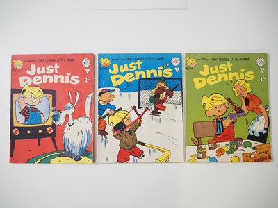 Lot 148 - JUST DENNIS #1, 2, 4 (3 in Lot) - (ALAN CLASS)...