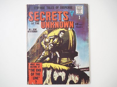 Lot 157 - SECRETS OF THE UNKNOWN #1 (1962 - ALAN CLASS) -...
