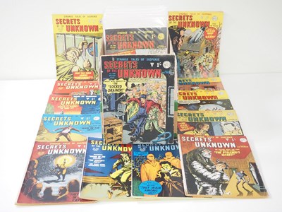 Lot 158 - SECRETS OF THE UNKNOWN #6, 9-14, 16, 21-25, 27-...