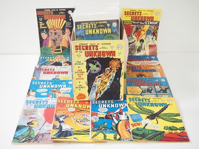 Lot 159 - SECRETS OF THE UNKNOWN #53, 54, 56, 57, 59-65,...