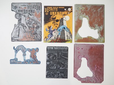Lot 160 - SECRETS OF THE UNKNOWN #103 PRINTING PLATE SET...