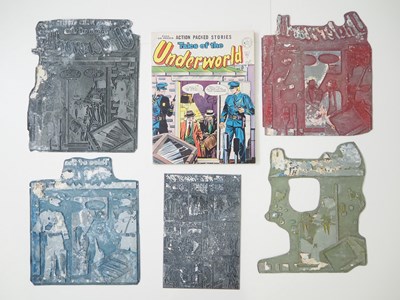Lot 184 - TALES OF THE UNDERWORLD #10 PRINTING PLATE SET...