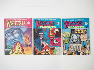 Lot 193 - WEIRD PLANETS #1, 2, 3 (all #nn) - (3 in Lot) -...