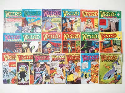 Lot 194 - WEIRD PLANETS #4-17, 19-23 (19 in Lot) - (1962-...