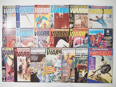 Lot 197 - WARRIOR MAGAZINE #2-15, 18, 21-24 (19 in Lot) -...