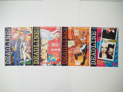 Lot 201 - DEADLINE MAGAZINE #2, 3, 4, 5 (4 in Lot) -...