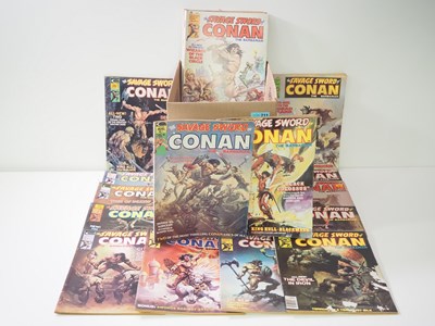 Lot 211 - SAVAGE SWORD OF CONAN #1-12, 14-16, 18, 21-24,...