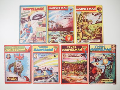 Lot 234 - MARVELMAN VOL.2 #205, 243, 254 + YOUNG...