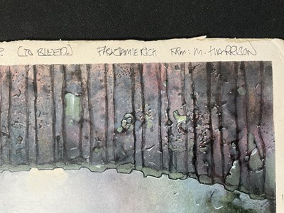 Lot 232 - STAR WARS original comic book cover art by...