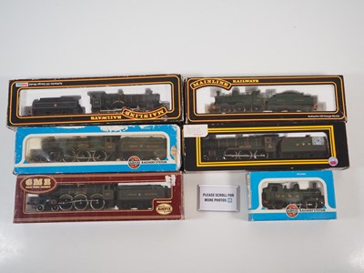 Lot 83 - A group of OO gauge GWR steam locomotives by...