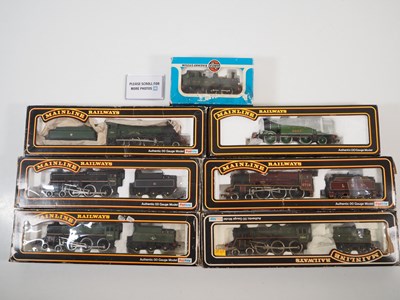 Lot 88 - A group of OO gauge steam locomotives by...