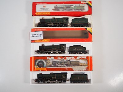Lot 89 - A group of HORNBY OO gauge GWR steam...