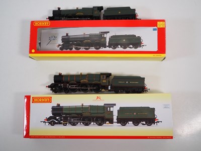 Lot 90 - A pair of HORNBY OO gauge GWR steam...