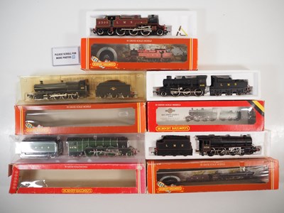 Lot 94 - A group of HORNBY OO gauge steam locomotives...