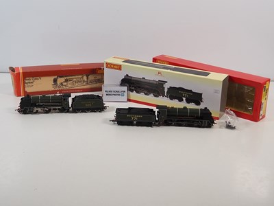 Lot 97 - A pair of HORNBY OO gauge SR steam locomotives...