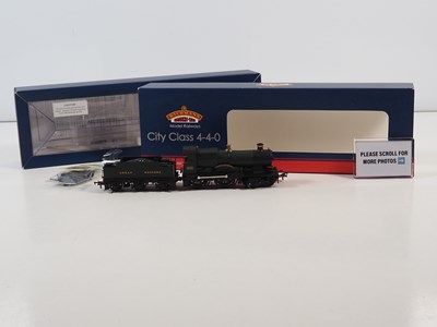 Lot 111 - A BACHMANN OO gauge 31-728 City Class steam...