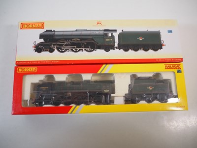 Lot 130 - A pair of HORNBY OO gauge steam locomotives...