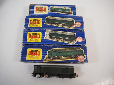 Lot 147 - A pair of HORNBY DUBLO OO gauge 3-rail Bo-Bo...