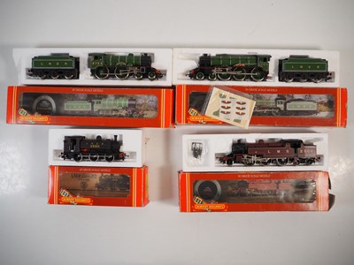 Lot 194 - A group of HORNBY OO gauge steam locomotives...
