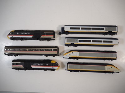 Lot 197 - A pair of unboxed HORNBY high speed trains...