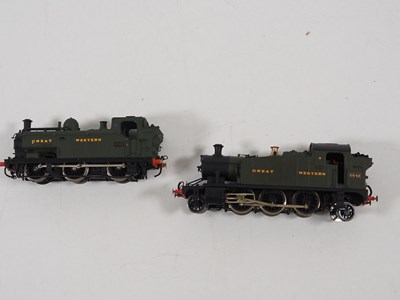 Lot 204 - A pair of OO gauge GWR steam tank locomotives...