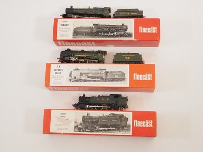 Lot 228 - A group of WILLS FINECAST OO gauge kit built...