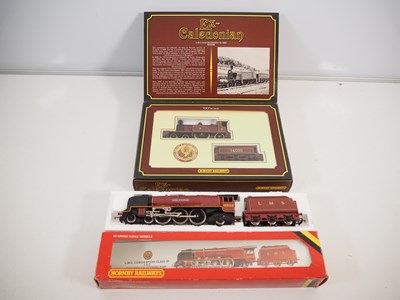 Lot 230 - A pair of HORNBY OO gauge LMS steam...
