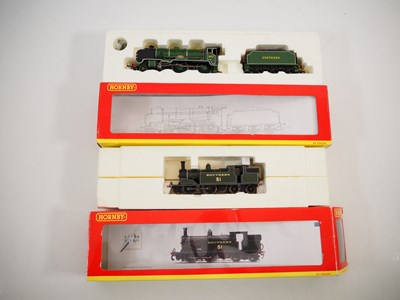 Lot 234 - A pair of HORNBY OO gauge SR steam locomotives...
