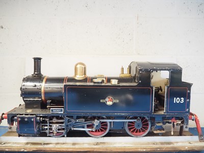 Lot 264 - A 5 inch gauge 0-6-0 live steam Simplex steam...